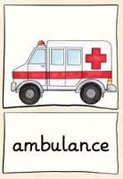 Vorschau - Bildkarten - At the hospital - word & picture cards - Seite 1