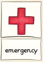 Vorschau - Bildkarten - At the hospital - word & picture cards - Seite 2