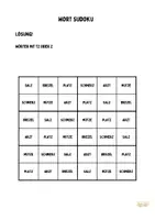 Vorschau - Spiele - Rechtschreibung Sudoku: Wörter mit tz und z - Seite 3