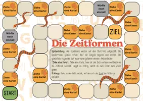 Vorschau - Spiele - Spiel für den Deutschunterricht - Zeitformen - Seite 1