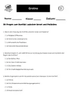 Vorschau - Arbeitsblätter - Israel Palästina Konflikt - 15 Multiple Choice Fragen - Seite 1
