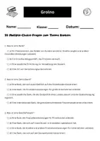 Vorschau - Arbeitsblätter - 20 Multiple-Choice-Fragen zum Thema Banken - Seite 1