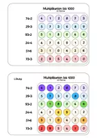 Vorschau - Spiele - Pop It / Plopper - Multiplikation bis 1000 Mathematik - Seite 2