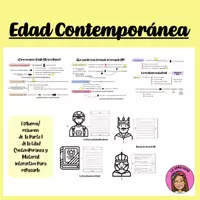 Vista previa - Unidades / Secuencias / Situaciones de Aprendizaje - Flipbook sobre la Edad Contemporánea (1 parte) - Portada