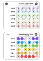 Vorschau - Spiele - Pop It / Plopper - Multiplikation bis 10000 Mathematik - Seite 2