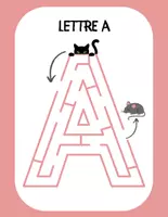Aperçu - Préparation de séance / Séance complète - Alphabet Labyrinthes +52 fiches d'activités - Page de couverture