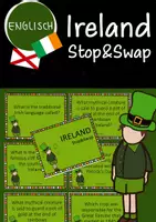 Vorschau - Spiele - Ireland: Stop&Swap (Warm up | Quiz questions) - Deckblatt