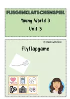 Vorschau - Spiele - Fliegenklatschenspiel zu Young World 3, Unit 3 - Deckblatt
