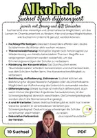 Vorschau - Arbeitsblätter - Organische Chemie | Alkohole Alkanole | AB mit Suchsel differenziert - Seite 2