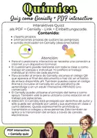 Vista previa - Juegos / Gamificación - Química | SGA Símbolos | concurso interactivo Genially + PDF - página 1