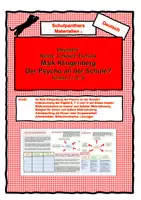 Vorschau - Arbeitsblätter - tschick - Maik Klingenberg - Der Psycho an der Schule? - Deckblatt