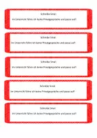 Vorschau - Merkblätter - Regeln lernen - Maßnahmen - Deckblatt