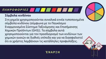 Προεπισκόπηση - Διαδραστικό υλικό - Χημεία | GHS διαδραστικό κουίζ Genially + PDF - Σελίδα 3