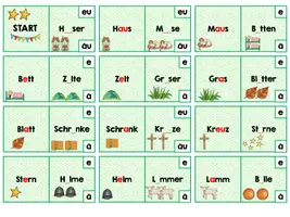 Vorschau - Stationenlernen - Domino Ableiten (Rechtschreibtrick) - Seite 3