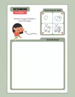 Aperçu - Préparation de séance / Séance complète - Dessinons en 4 étapes +22 fiches d'activités - Page 2