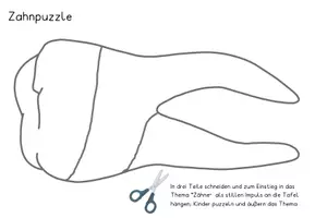Vorschau - Unterrichtsreihen - Tafelmaterial zum Thema "Zähne" - Seite 3