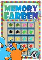 Vorschau - Unterrichtsreihen - Memory - Farben zuordnen - Kindergarten - Deckblatt