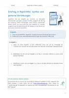 Vorschau - Arbeitsblätter - Hyperlinks in HTML erstellen - Seite 3