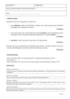 Vorschau - Klassenarbeiten - Klausur - Menschenrechte - Aufgabentyp I (inkl. EWH) - Seite 1