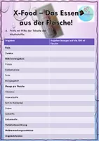 Vorschau - Arbeitsblätter - Kritische Analyse: Trinkmahlzeiten- "Essen aus der Flasche" - Seite 3