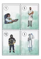 Vorschau - Arbeitsblätter - Lesespaziergang Berufe - Lesen lernen - Seite 2