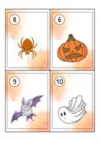 Vorschau - Spiele - Lesespaziergang Halloween - Lesen lernen - Seite 1