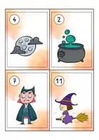 Vorschau - Spiele - Lesespaziergang Halloween - Lesen lernen - Seite 3