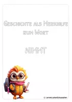 Vorschau - Arbeitsblätter - nimt oder nimmt - fantasievolle Merkgeschichte - Seite 2
