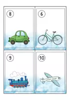 Vorschau - Spiele - Lesespaziergang Transportmittel - Lesen lernen - Seite 1
