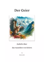 Vorschau - Arbeitsblätter - Der Geier: Tiergedicht+Labyrinth+Unterschiede+Ausmalbild - Deckblatt