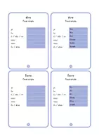 Vorschau - Stationenlernen - 50 Französisch Verben - Passé simple (+inkl. Lösungen) - Seite 1