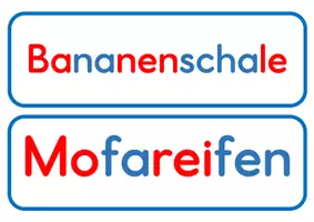 Vorschau - Spiele - LRS- Training. Ballspiel zum Kieler Leseaufbau. Lange Wörter - Seite 3