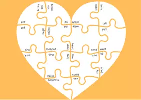 Vorschau - Stationenlernen - Puzzle-Herzen zu past (Young World 4) - Seite 3