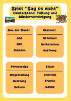 Vorschau - Spiele - Sag es nicht Deutschland Teilung und Wiedervereinigung - Seite 2
