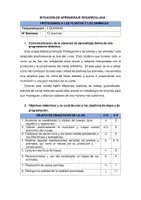 Vista previa - Unidades / Secuencias / Situaciones de Aprendizaje - SITUACIÓN DE APRENDIZAJE DESARROLLADA - PLANTAS Y ANIMALES - INFANTIL - página 1