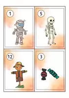Vorschau - Spiele - Lesespaziergang Halloween - Lesen lernen - Seite 2