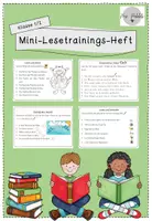 Vorschau - Arbeitsblätter - Miniheft Lesetraining - Deckblatt