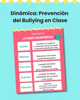 Vista previa - Refuerzo / NEE / Materiales de apoyo - Dinámica para Prevención del Bullying: ¡Compi Sorpresa! - Portada