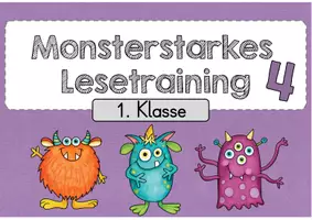 Vorschau - Arbeitsblätter - Monsterstarkes Lesetraining 4 (1.+ 2. Klasse) - Seite 3