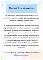 Vista previa - Refuerzo / NEE / Materiales de apoyo - Material geometrico funciones ejecutivas @lamaestrapaz - página 1