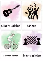 Vorschau - Bildkarten - Wortkarten und Bildkarten Hobbys - DaZ - Seite 2