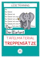 Vorschau - Präsentationen/Tafelbilder - Treppensätze. Einführung. Tafelmaterial - Deckblatt