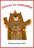 Vista previa - Hojas de trabajo - Felicita a tu compañero/a su cumpleaños - Portada