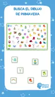 Vista previa - Tarjetas / Manipulativos - BUSCA EL DIBUJO DE PRIMAVERA - Portada