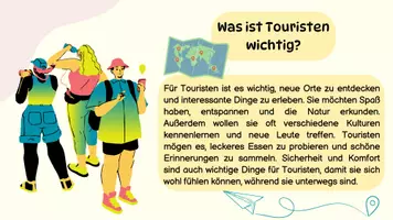Vorschau - Präsentationen/Tafelbilder - Tourismus - Lernkarten zum Thema Tourismus, Touristen & Urlaub - Erdkunde für die Sek 1 - Seite 3
