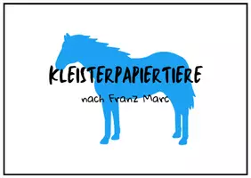 Vorschau - Stundenentwürfe - Kleisterpapiertiere nach Franz Marc - Schritt für Schritt - Seite 3