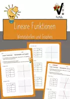 Vorschau - Arbeitsblätter - Materialpaket Lineare Funktionen - Seite 1