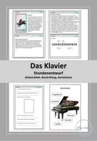 Vorschau - Stundenentwürfe - Das Klavier - Deckblatt