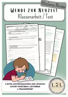 Vorschau - Arbeitsblätter - MATERIALPAKET: Wende zur Neuzeit - Klassenarbeit/ Test - Seite 1