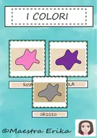 anteprima - Flashcard - I colori in italiano-flashcards - Pagina di copertina